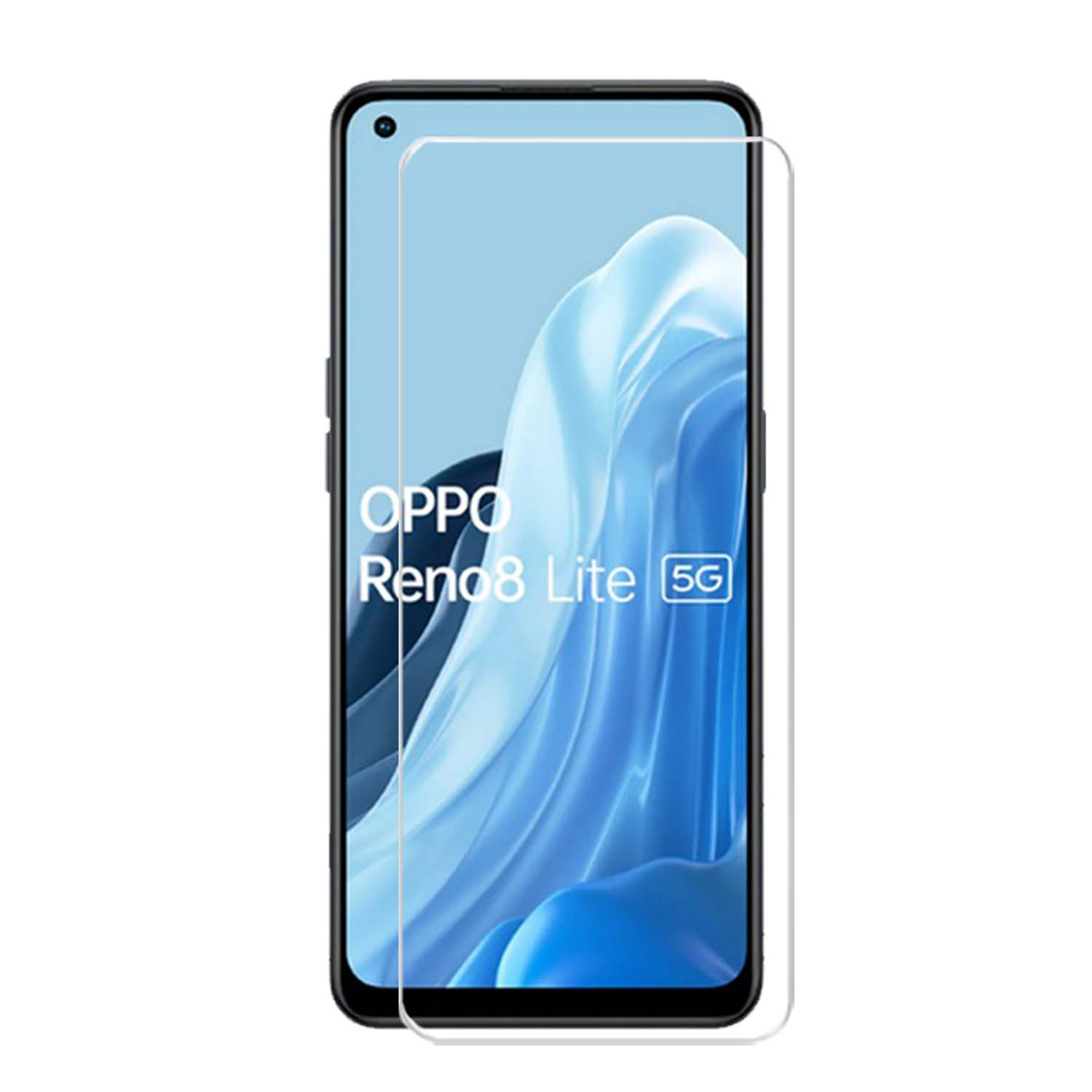 Schermbeschermer voor OPPO Reno8 Lite 5G telefoon.
