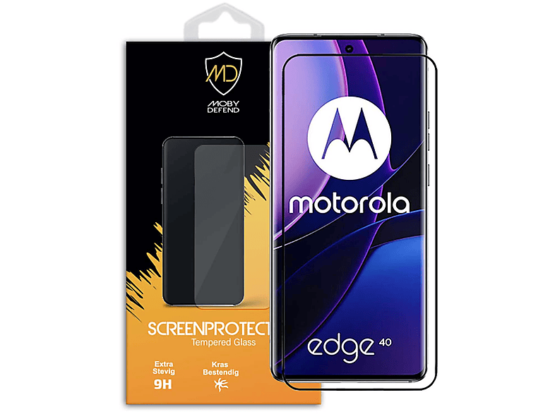 Glas Displayschutz 4D Full Glass für Motorola Edge 40 main image 1