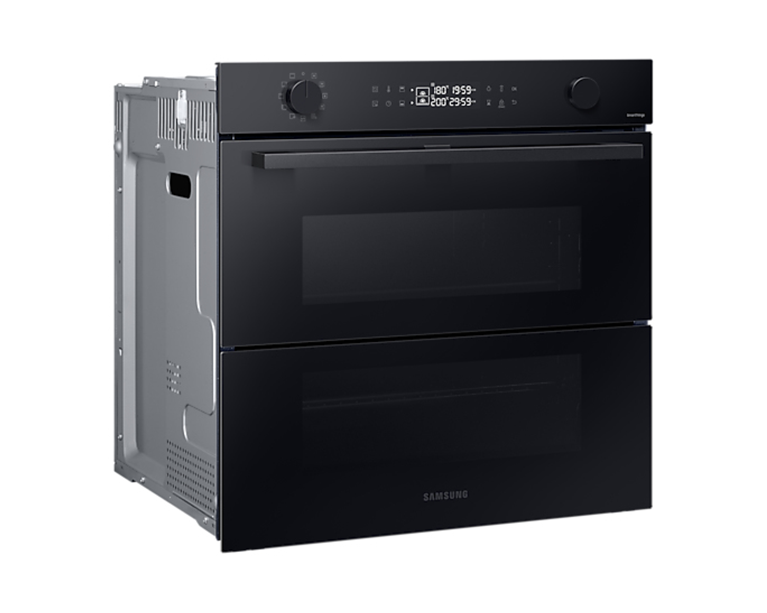 Etiqueta energética para un horno Haier. Muestra clase A++ y detalles de consumo.
