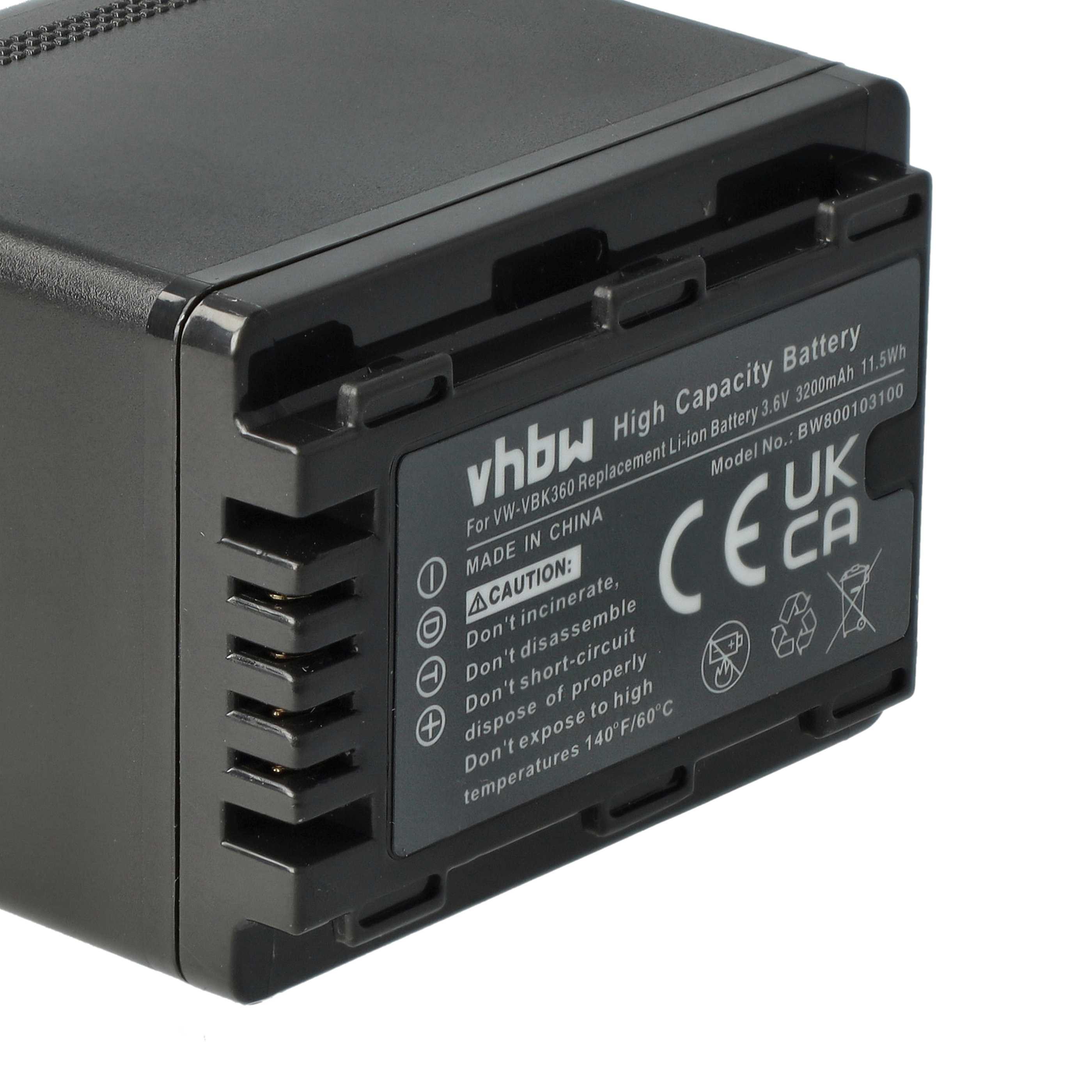 Schwarzer Akku mit weißem Text. Auf dem Akku steht 'High Capacity Battery'. Der Akku liegt auf weißem Untergrund.