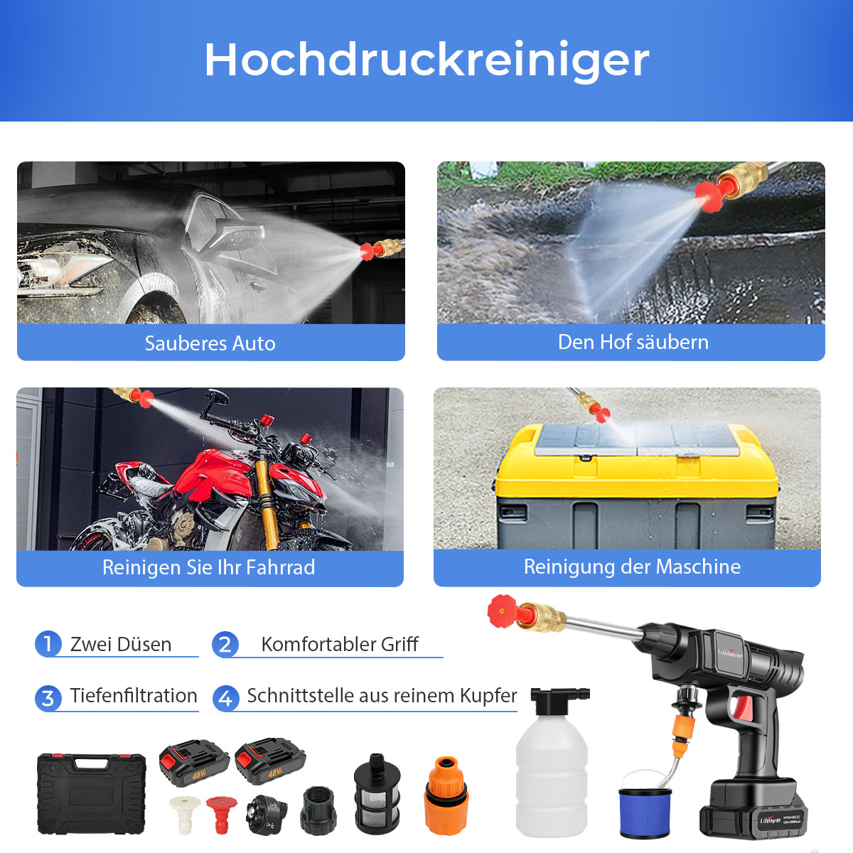 Zwei Snackschalen. Eine enthält Sonnenblumenkerne und Telefon, die andere Mandarinen.