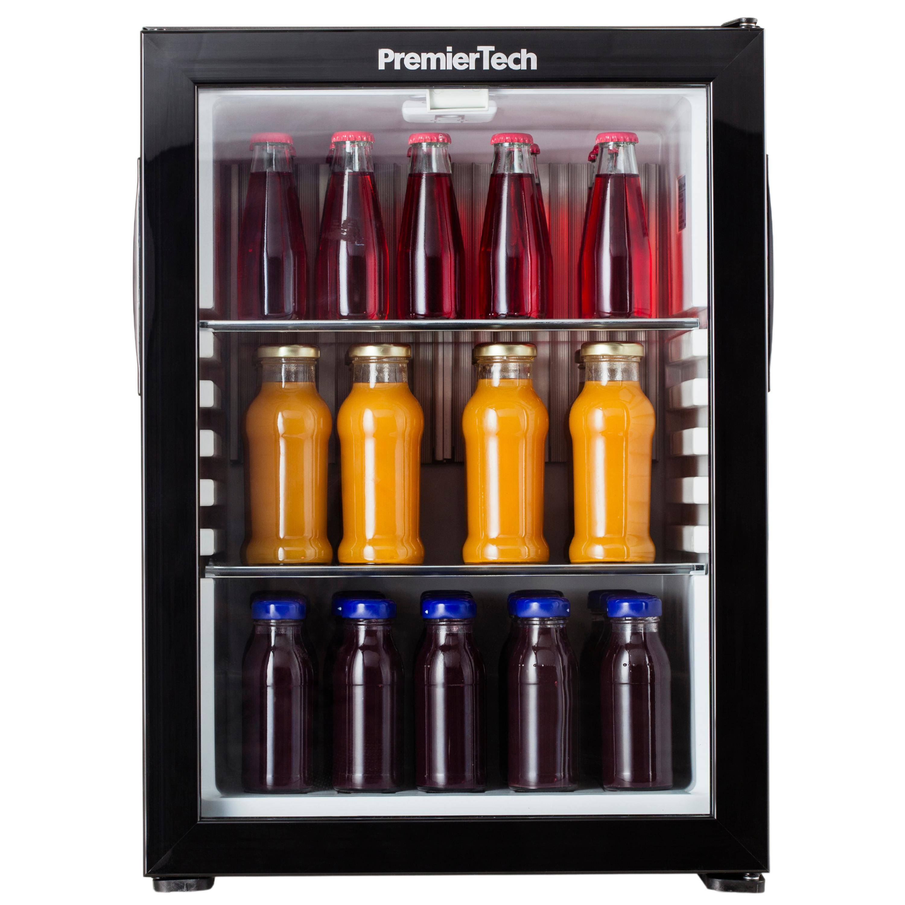 Scheda informativa del prodotto per un frigorifero PremierTech, inclusi i dettagli del modello e il consumo energetico.