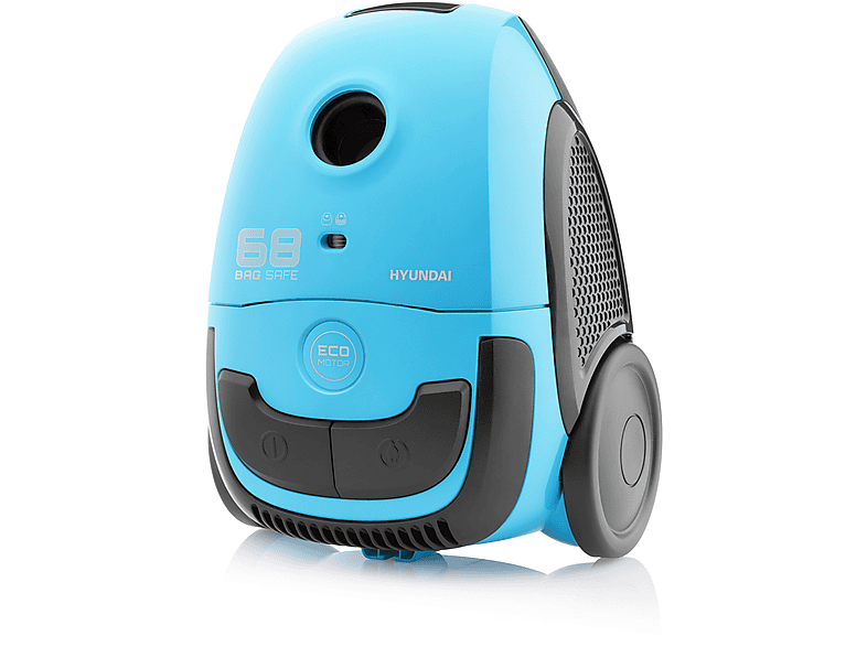 HYUNDAI HYUVC068LB Staubsauger, maximale Leistung: 800 Watt, Türkis)
