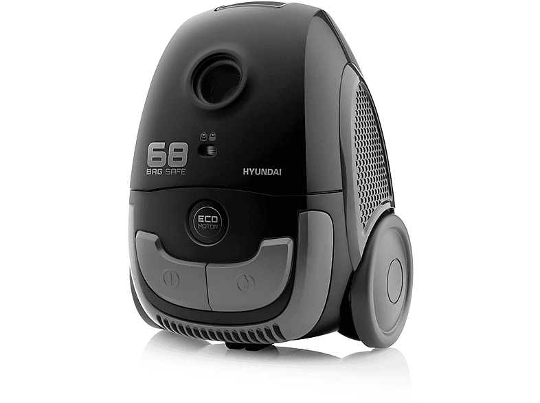 HYUNDAI HYUVC068B Staubsauger, maximale Leistung: 800 Watt, Schwarz)