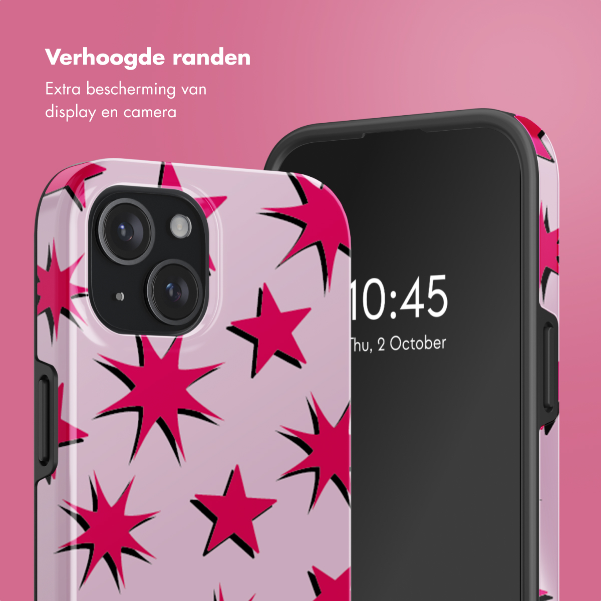 SELENCIA Vivid Backcover met MagSafe geschikt voor Apple iPhone 15 Telefoonhoesje voor Apple iPhone 15 Meerkleurig