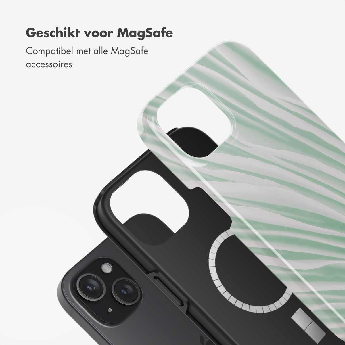 SELENCIA Vivid Backcover met MagSafe geschikt voor Apple iPhone 15 Telefoonhoesje voor Apple iPhone 15 Meerkleurig