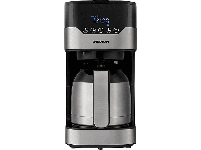 MEDION MD 18458 Kaffeemaschine silber