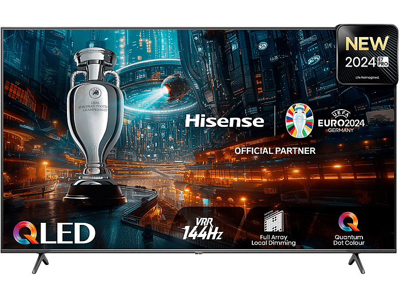 HISENSE 65E77NQ Fernseher (Flat, 65 Zoll / 165,10 cm, UHD 4K, SMART TV ...
