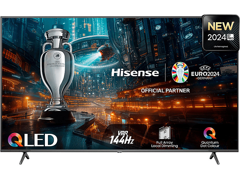 TV QLED 55" - HISENSE 55E77NQ PRO