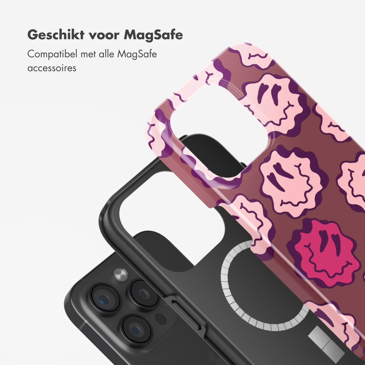 SELENCIA Vivid Tough coque compatible avec iPhone 15 Pro Étui de Téléphone voor Apple iPhone 15 Pro Multicolore