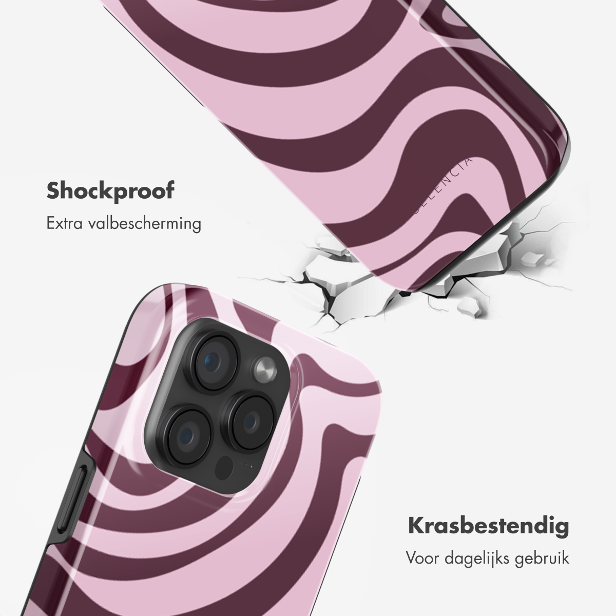 SELENCIA Vivid Tough coque compatible avec iPhone 15 Pro Étui de Téléphone voor Apple iPhone 15 Pro Multicolore