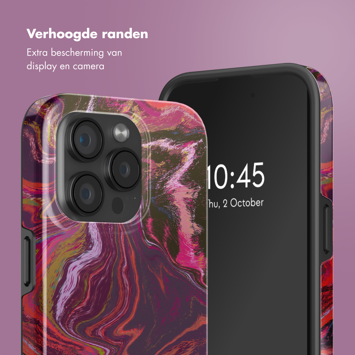 SELENCIA Vivid Tough coque compatible avec iPhone 15 Pro Étui de Téléphone voor Apple iPhone 15 Pro Multicolore