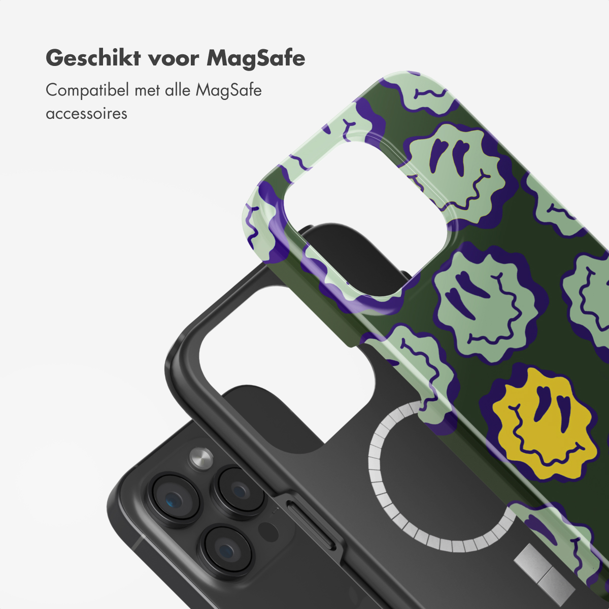 SELENCIA Vivid Tough coque compatible avec iPhone 15 Pro Étui de Téléphone voor Apple iPhone 15 Pro Multicolore