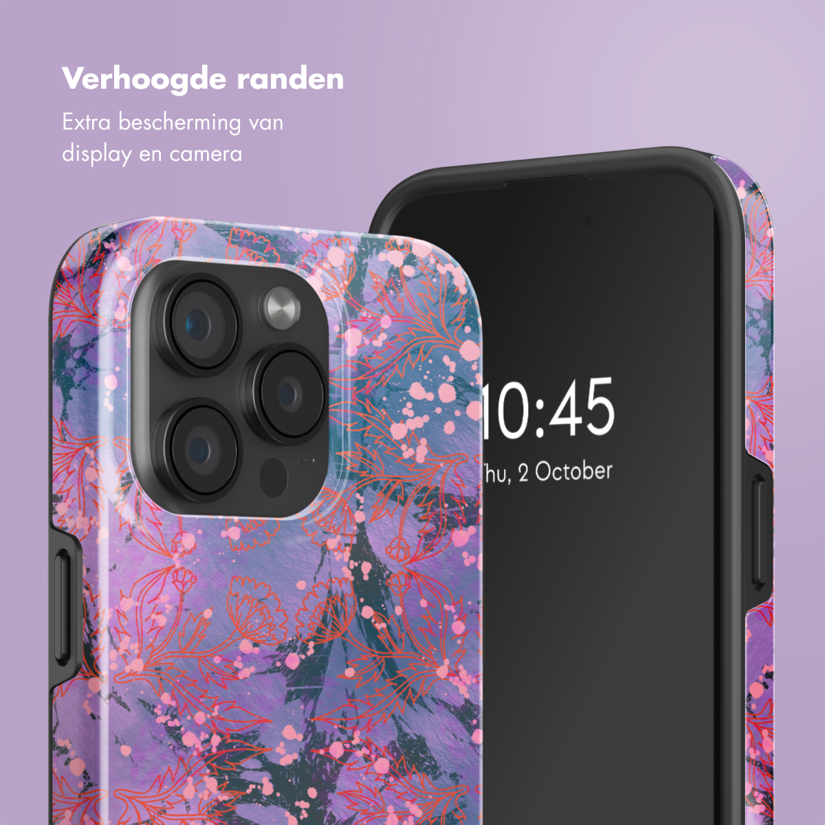 SELENCIA Vivid Tough coque compatible avec iPhone 15 Pro Étui de Téléphone voor Apple iPhone 15 Pro Multicolore
