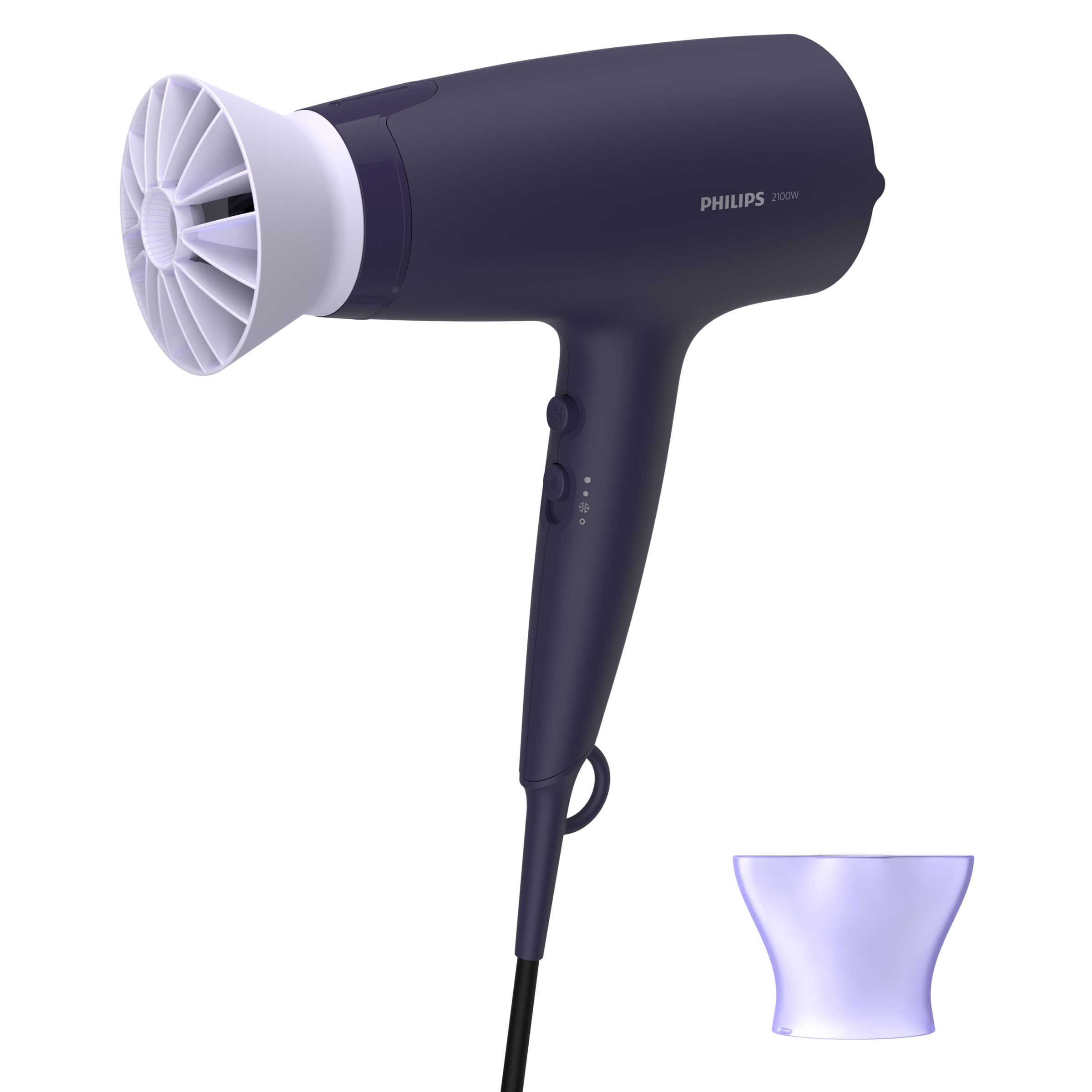 PHILIPS 3000 Series BHD340/10 2100 W Saç Kurutma Makinesi Mor