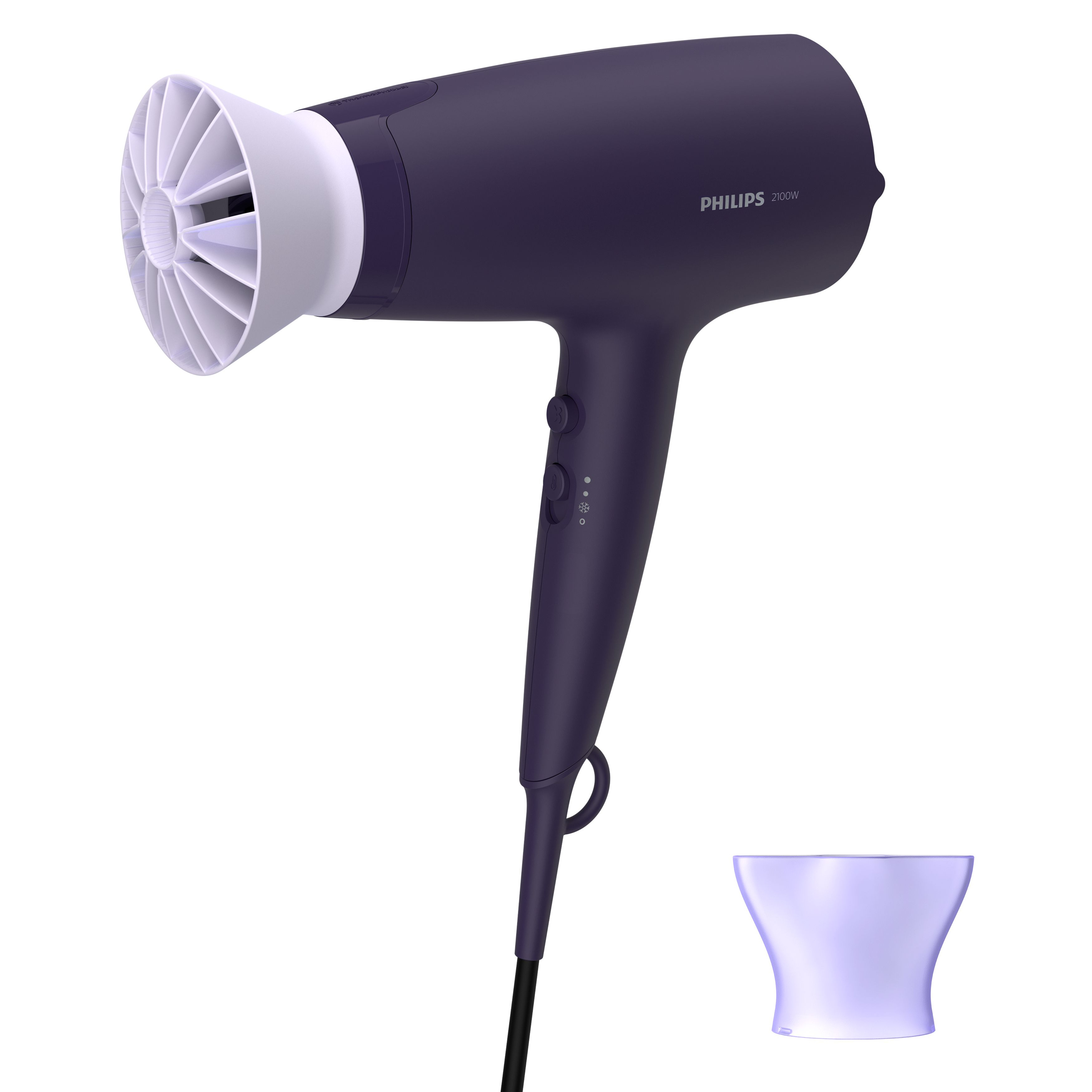 PHILIPS 3000 Serisi BHD340/13 2100 W Saç Kurutma Makinesi Mavi