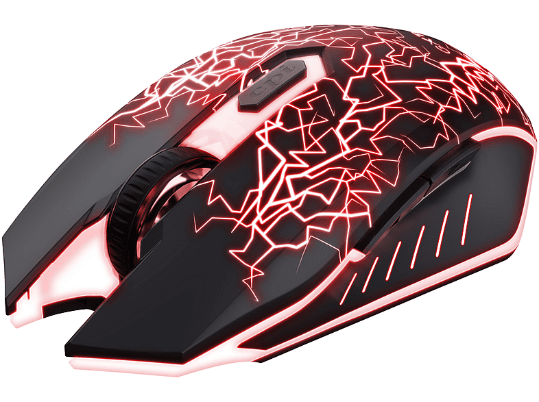 MOUSE GAMING WIRELESS TRUST 24750, Collegamento RF Wireless, Scrolling ...