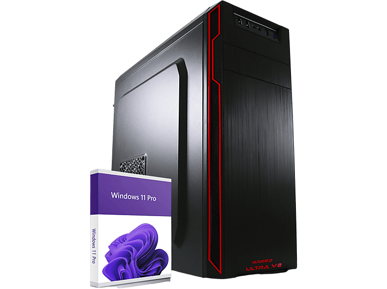 PC Sobremesa - GREED AMD Ultra V2 - Ordenador de oficina