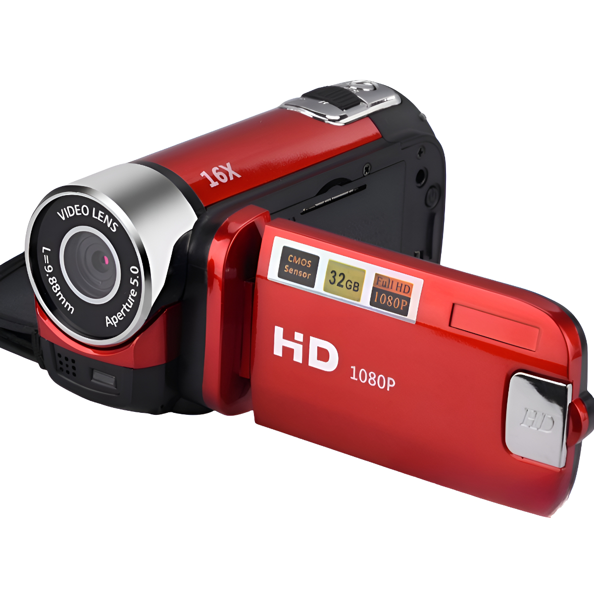 FORSMAN Digital Videokamera Videorecorder 16MP Full HD Videokameras opt ...