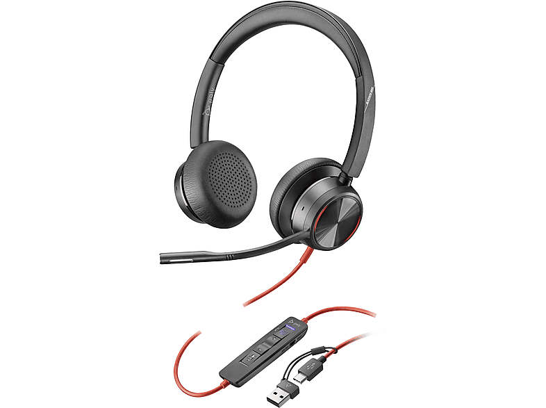 Cuffie Microsoft USB-C Moderne | Auricolari Stereo Con Microfono, Controlli Chiamata E Tasto Mute, Design Sopra-orecchio