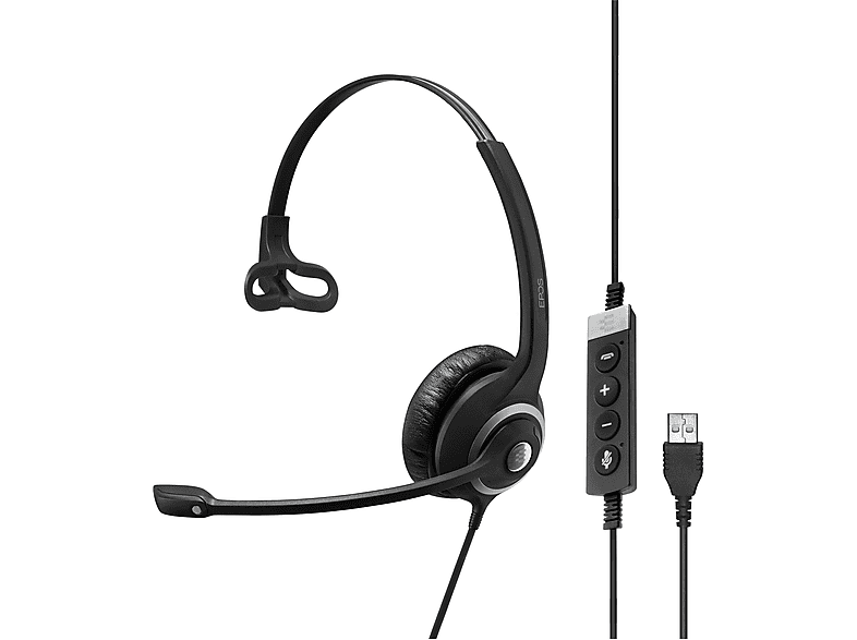 EPOS Sennheiser Impact SC 230 USB MS II Kablolu Kulak Üstü Kulaklık Siyah