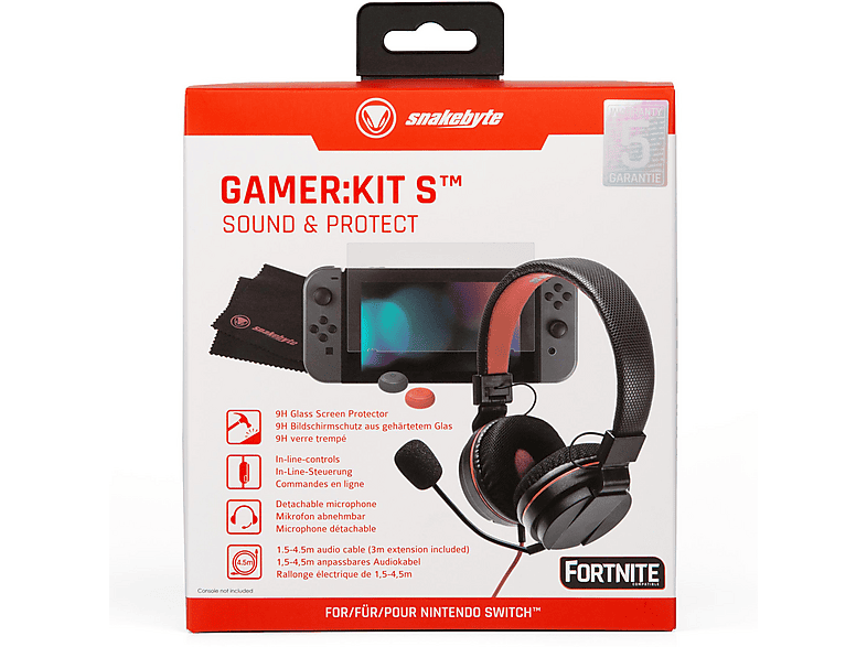 Pack gaming | SNAKEBYTE Rojo | MediaMarkt