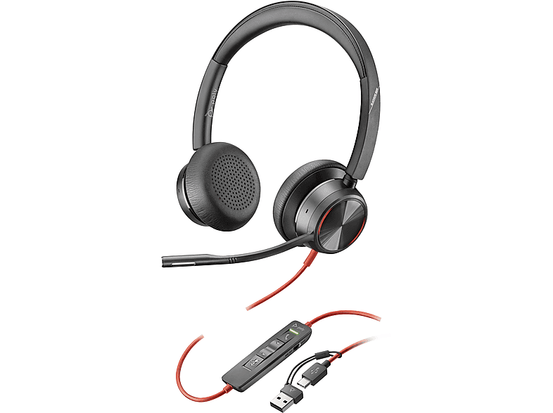 Auriculares de oficina - POLY HP - POLY BW 8225 STEREO USB-C HS   ACCS +USB-C/A