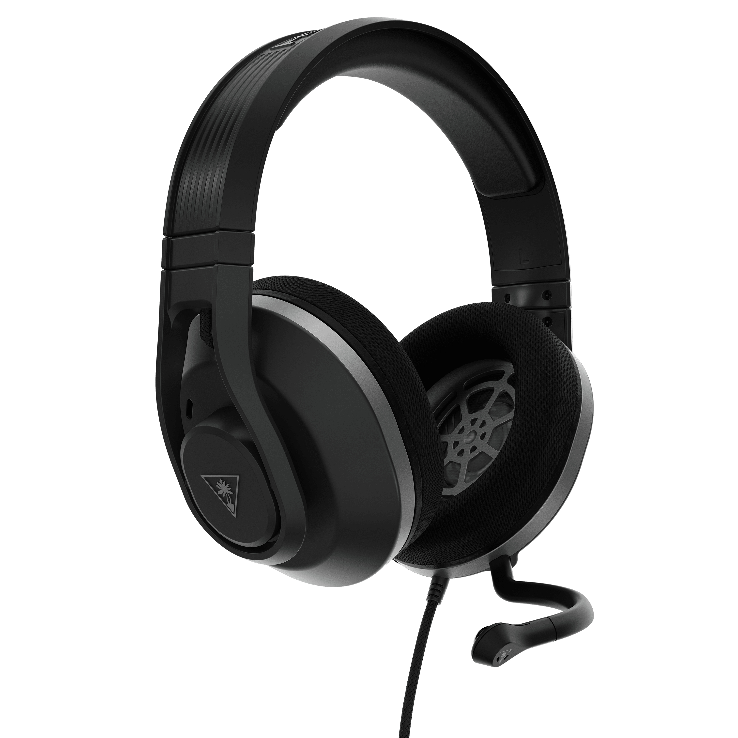 Cuffie Turtle Beach nere con microfono.