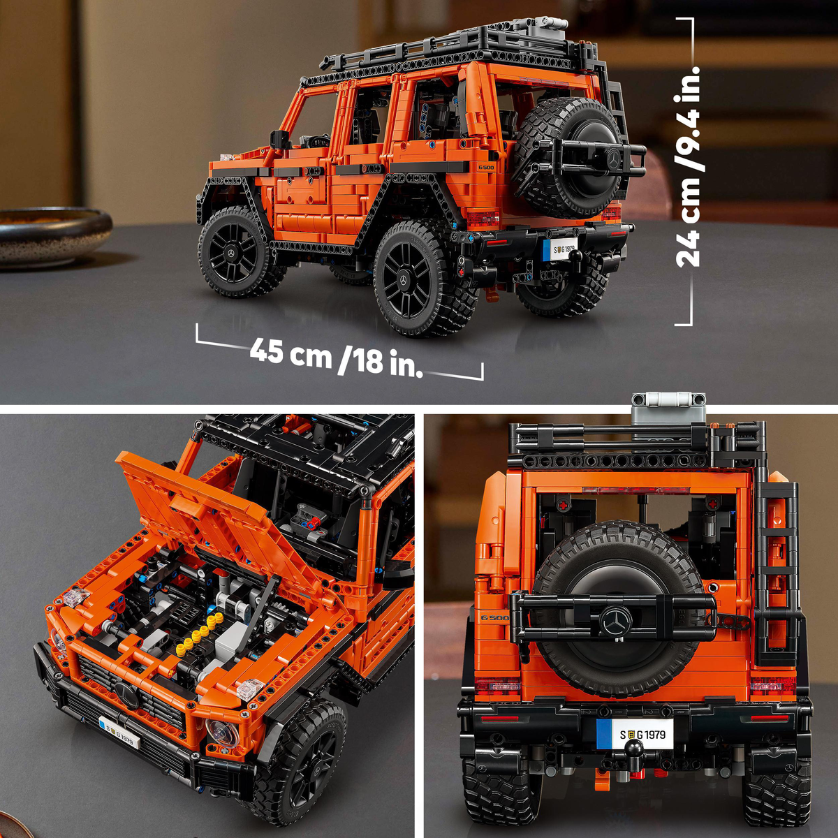 Klocki LEGO Mercedes-Benz G 500 PROFESSIONAL Line Wielobarwny
