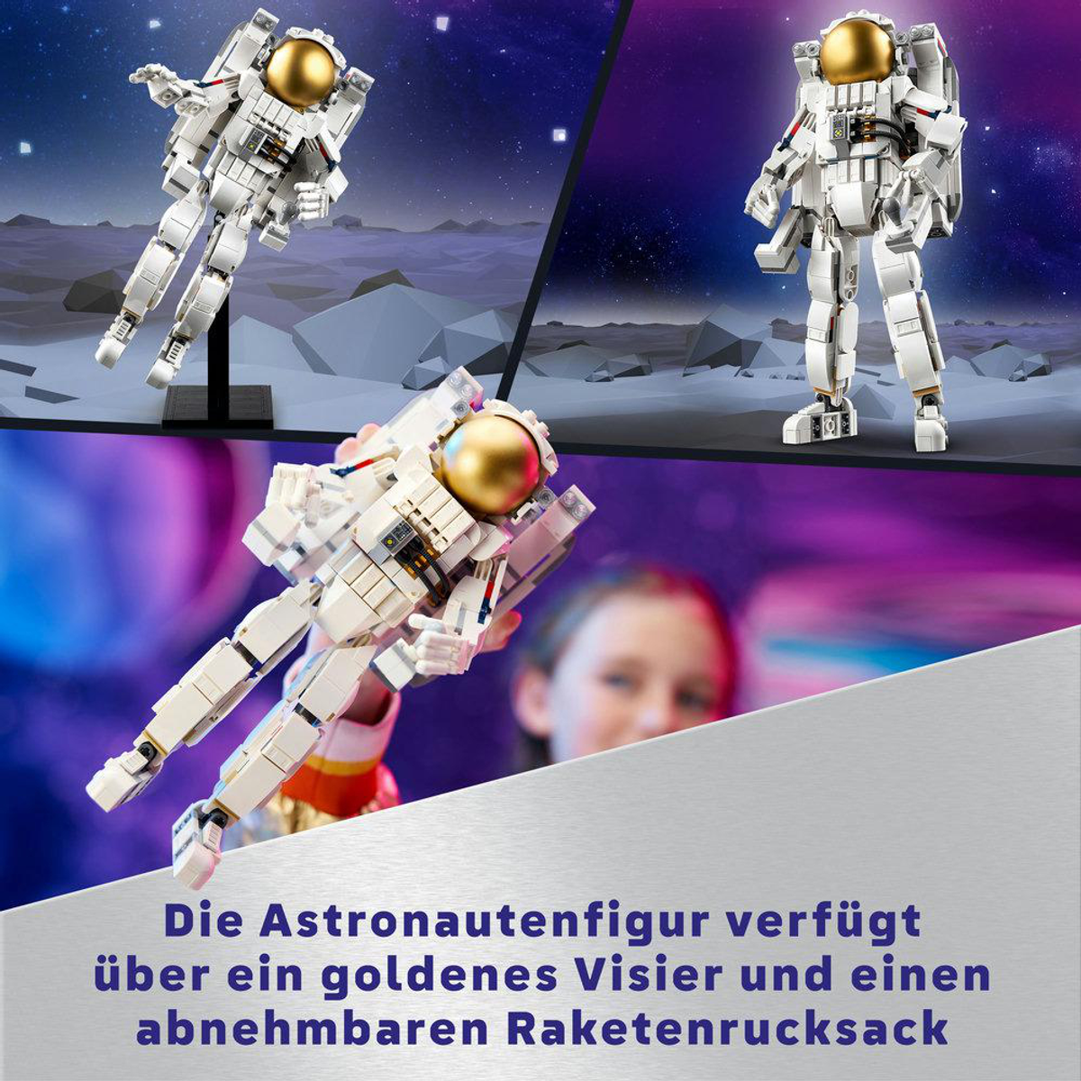Klocki LEGO 31152 CREATOR ASTRONAUTA Biały