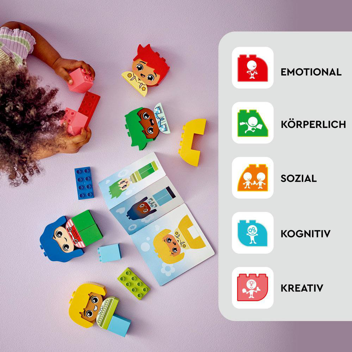 Klocki LEGO DUPLO Big Feelings & Emotions Wielobarwny