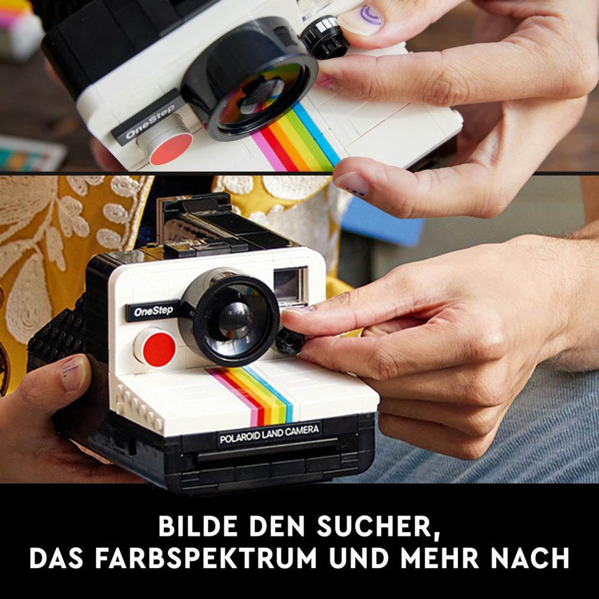 Klocki LEGO 21345 IDEAS POLAROID ONESTEP SX-70 Wielokolorowy