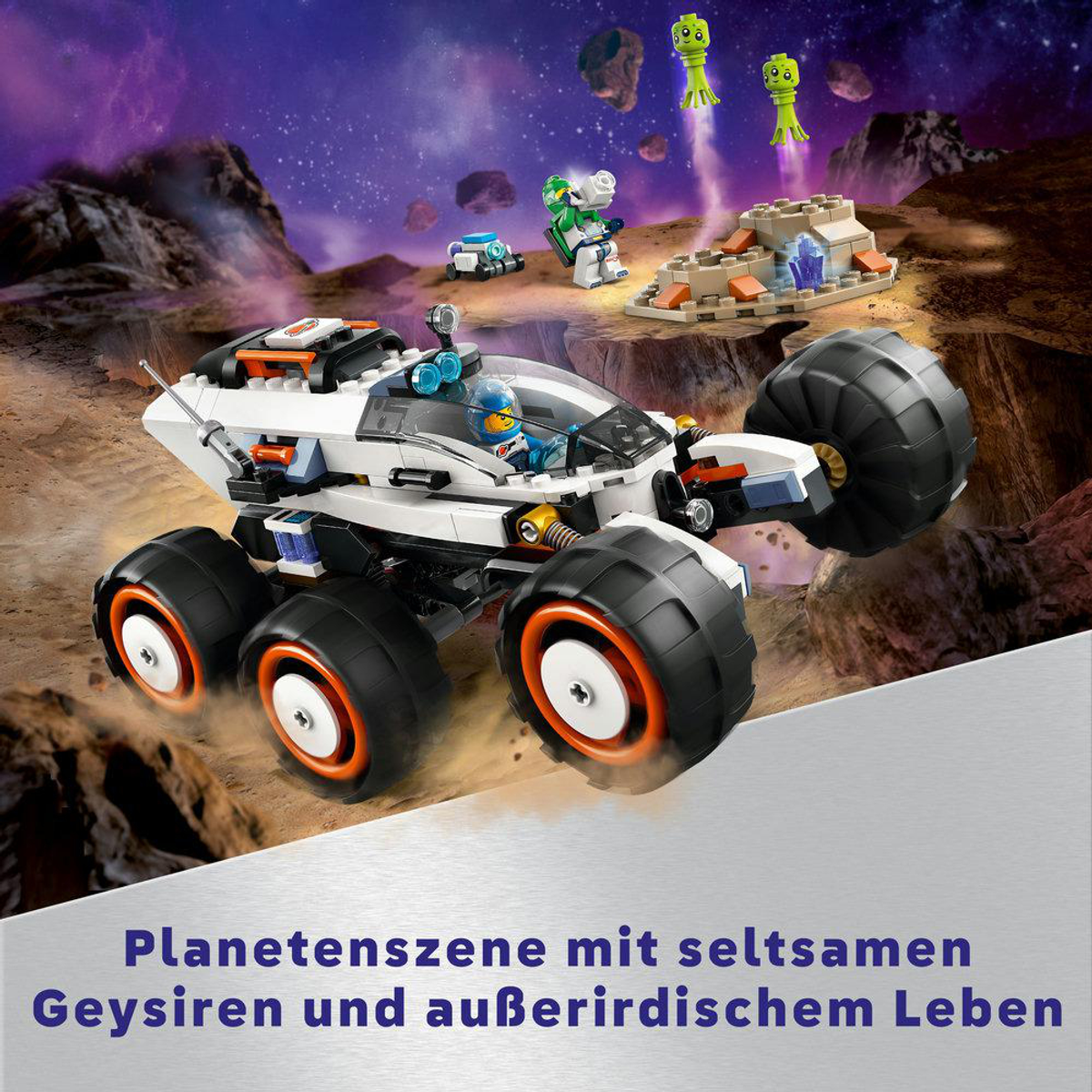 LEGO 60431 WELTRAUM-ROVER MIT AUSSERIRDISCHEN Bausteinset
