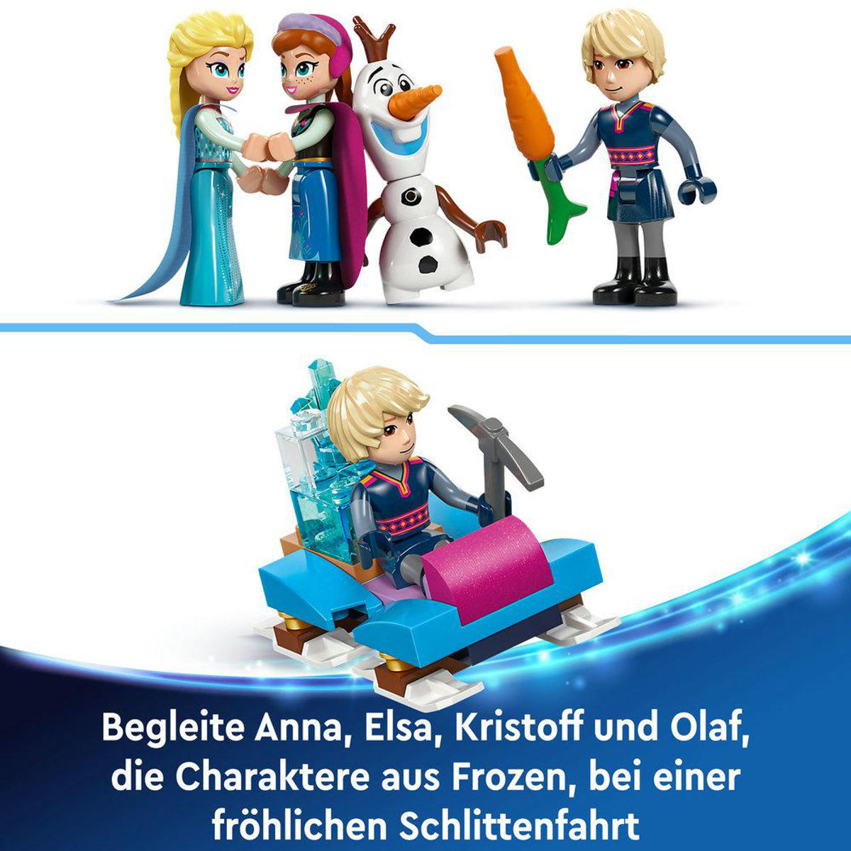 Klocki LEGO Elsa's Ice Palace Wielobarwny