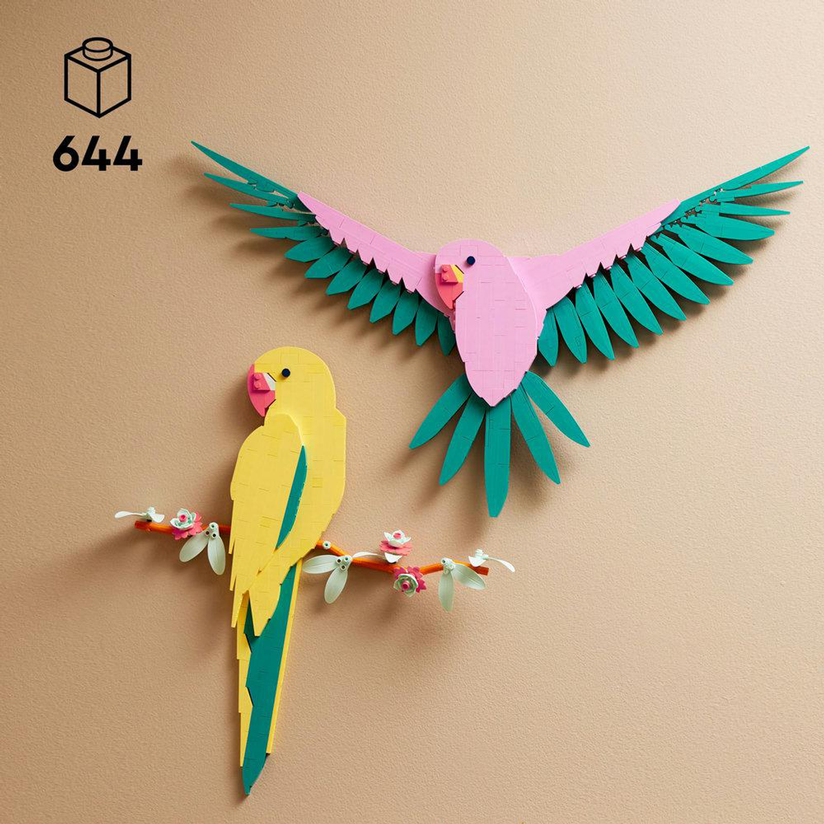 LEGO The Fauna Collection – Macaw Parrots Bouwspeelgoed Meerkleurig