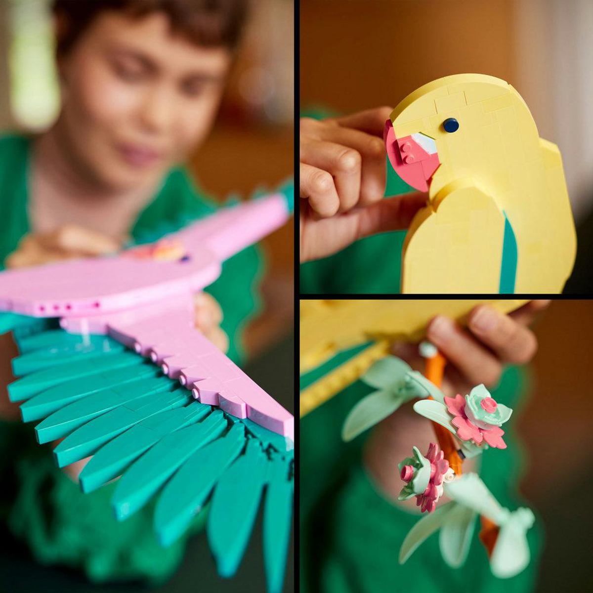 LEGO The Fauna Collection – Macaw Parrots Bouwspeelgoed Meerkleurig