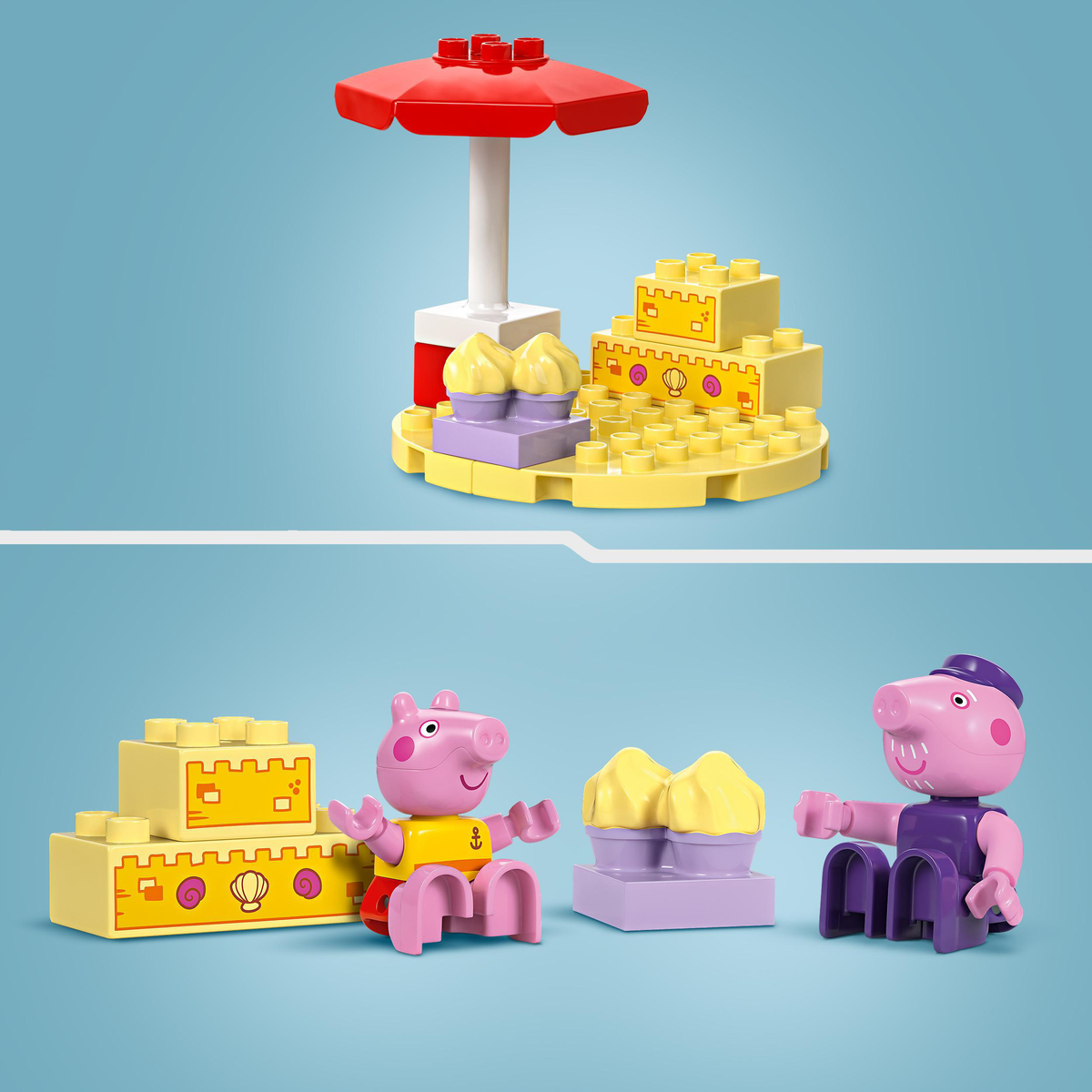 Klocki LEGO Peppa Pig Boat Trip Wielobarwny
