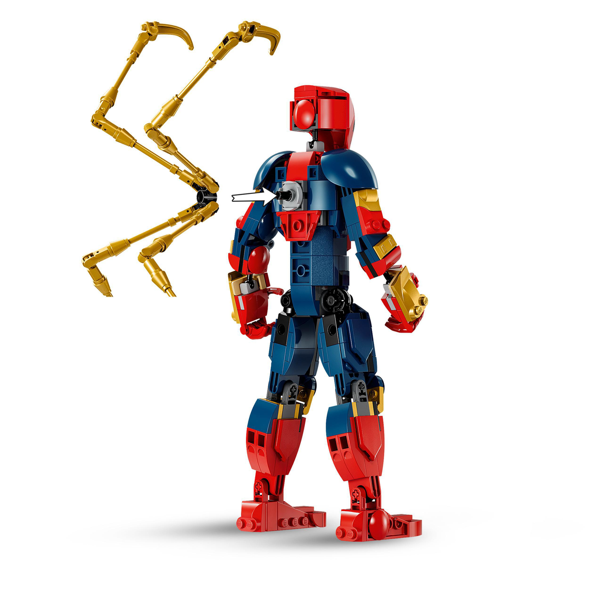 Klocki LEGO Iron Spider-Man Construction Figure Wielobarwny