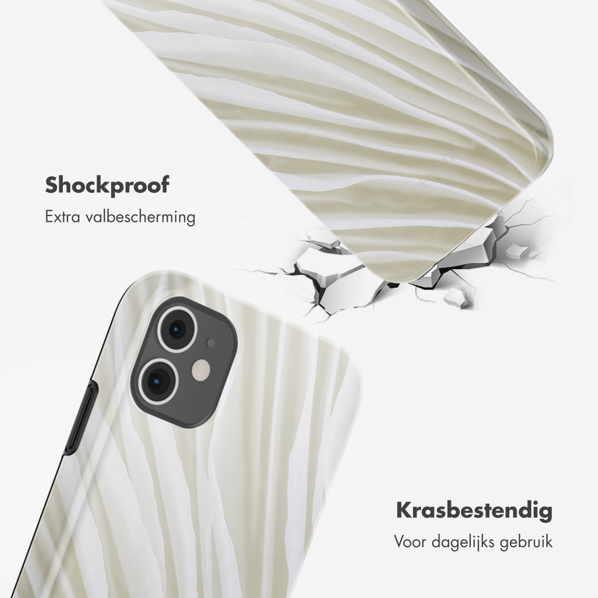 SELENCIA Vivid Tough coque compatible avec iPhone 11 Étui de Téléphone voor Apple iPhone 11 Multicolore