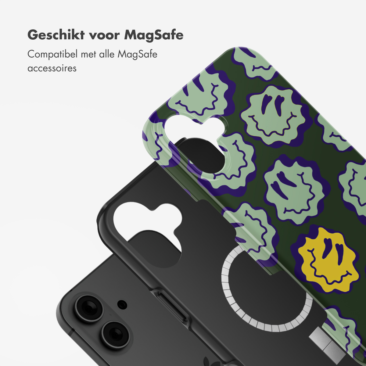 SELENCIA Vivid Backcover metallo Cover per Apple iPhone 16, Multicolore