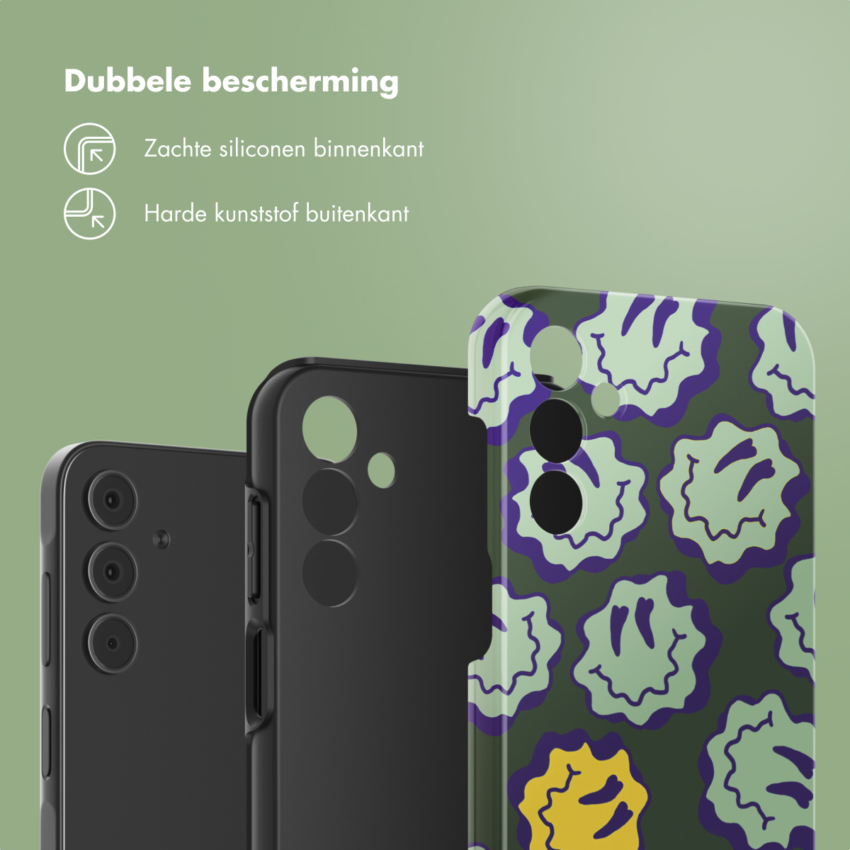 SELENCIA Vivid Backcover - Geschikt voor Samsung Galaxy A15 (5G/4G) - Telefoonhoesje voor Samsung Samsung Galaxy A15 (4G)/Samsung Galaxy A15 (5G) Meerkleurig