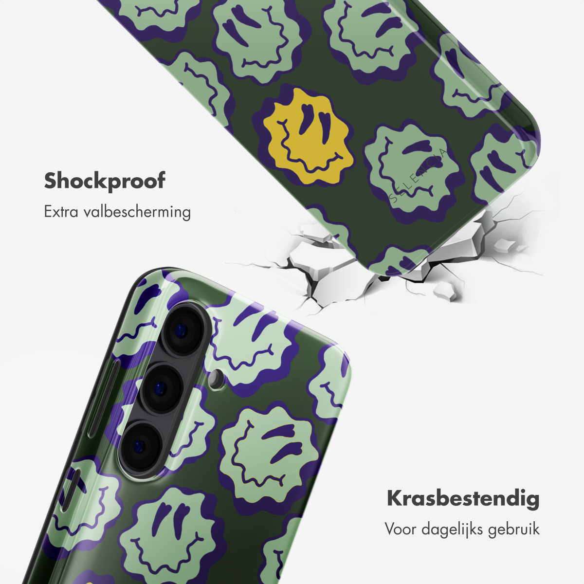 SELENCIA Vivid Tough coque compatible avec Samsung Galaxy S24 Étui de Téléphone voor Samsung Samsung Galaxy S24 Multicolore