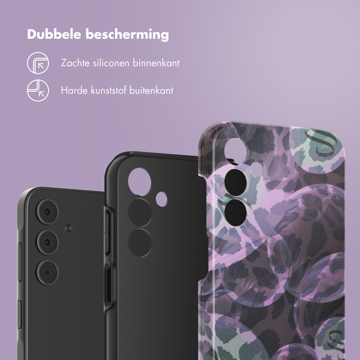 SELENCIA Vivid Backcover - Geschikt voor Samsung Galaxy A15 (5G/4G) - Telefoonhoesje voor Samsung Samsung Galaxy A15 (4G)/Samsung Galaxy A15 (5G) Meerkleurig