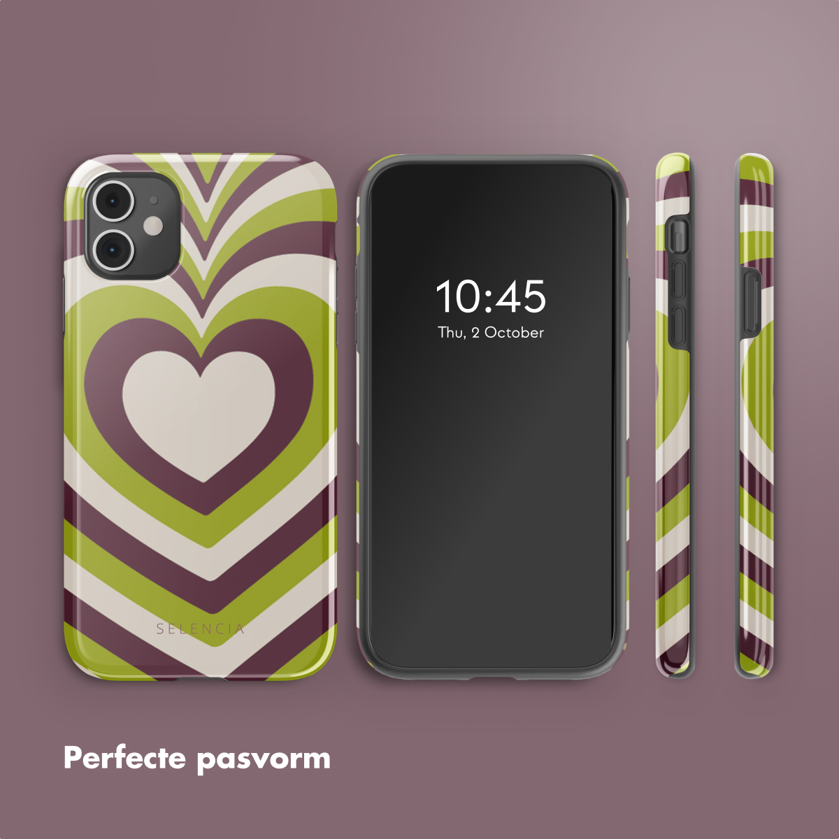 SELENCIA Vivid Backcover - Geschikt voor Apple iPhone 11 - Telefoonhoesje voor Apple iPhone 11 Meerkleurig