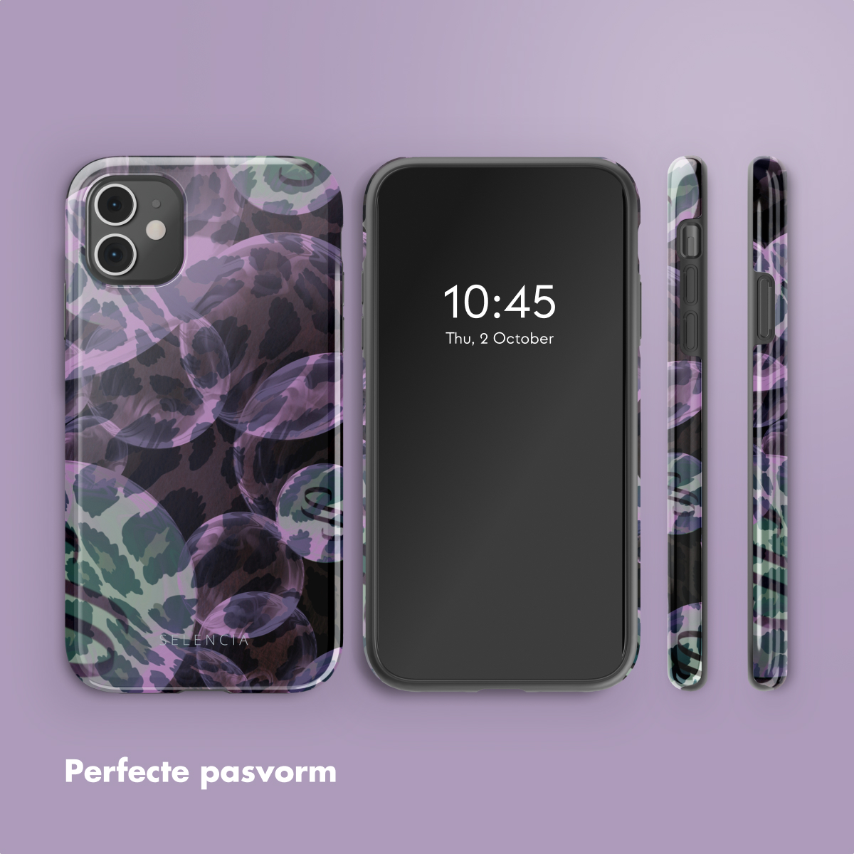 SELENCIA Vivid Backcover - Geschikt voor Apple iPhone 11 - Telefoonhoesje voor Apple iPhone 11 Meerkleurig