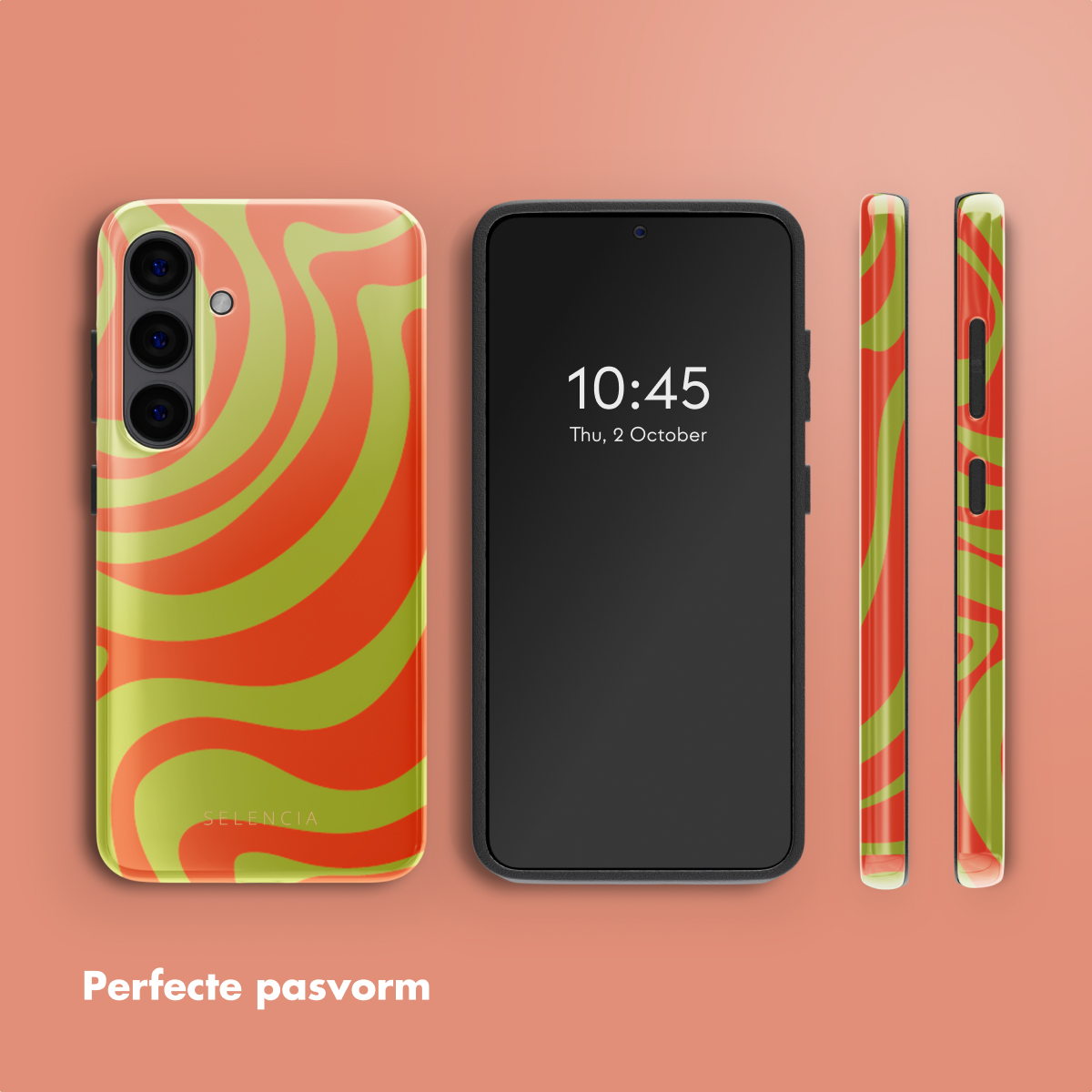 SELENCIA Vivid Backcover Cover per Samsung Samsung Galaxy S24, Multicolore