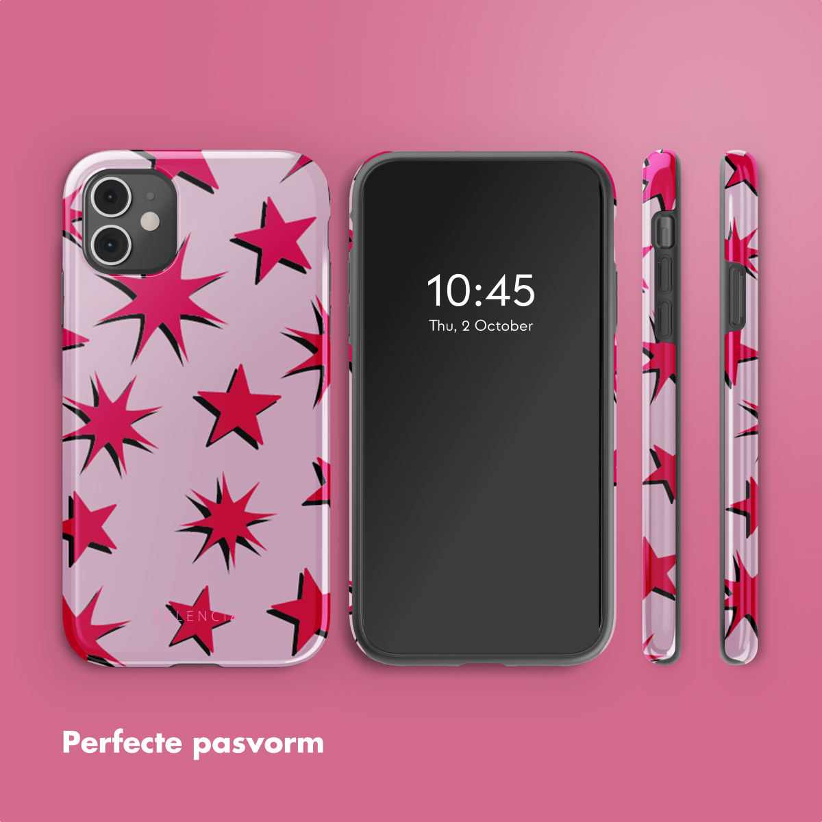 SELENCIA Vivid Backcover - Geschikt voor Apple iPhone 11 - Telefoonhoesje voor Apple iPhone 11 Meerkleurig
