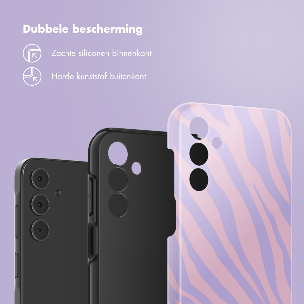 SELENCIA Vivid Backcover - Geschikt voor Samsung Galaxy A15 (5G/4G) - Telefoonhoesje voor Samsung Samsung Galaxy A15 (4G)/Samsung Galaxy A15 (5G) Meerkleurig