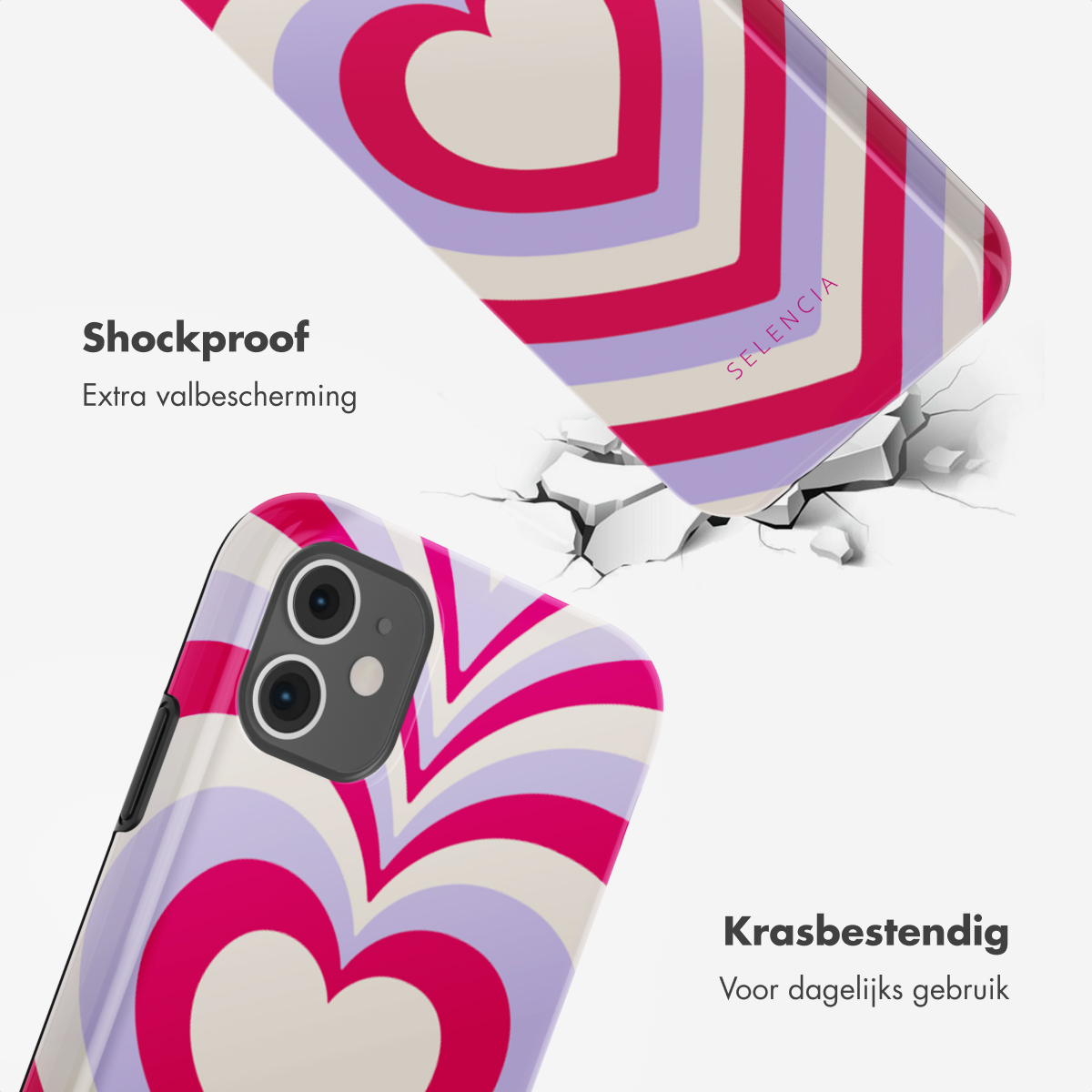 SELENCIA Vivid Backcover adatta per Apple iPhone 11 Cover per iPhone 11, Multicolore