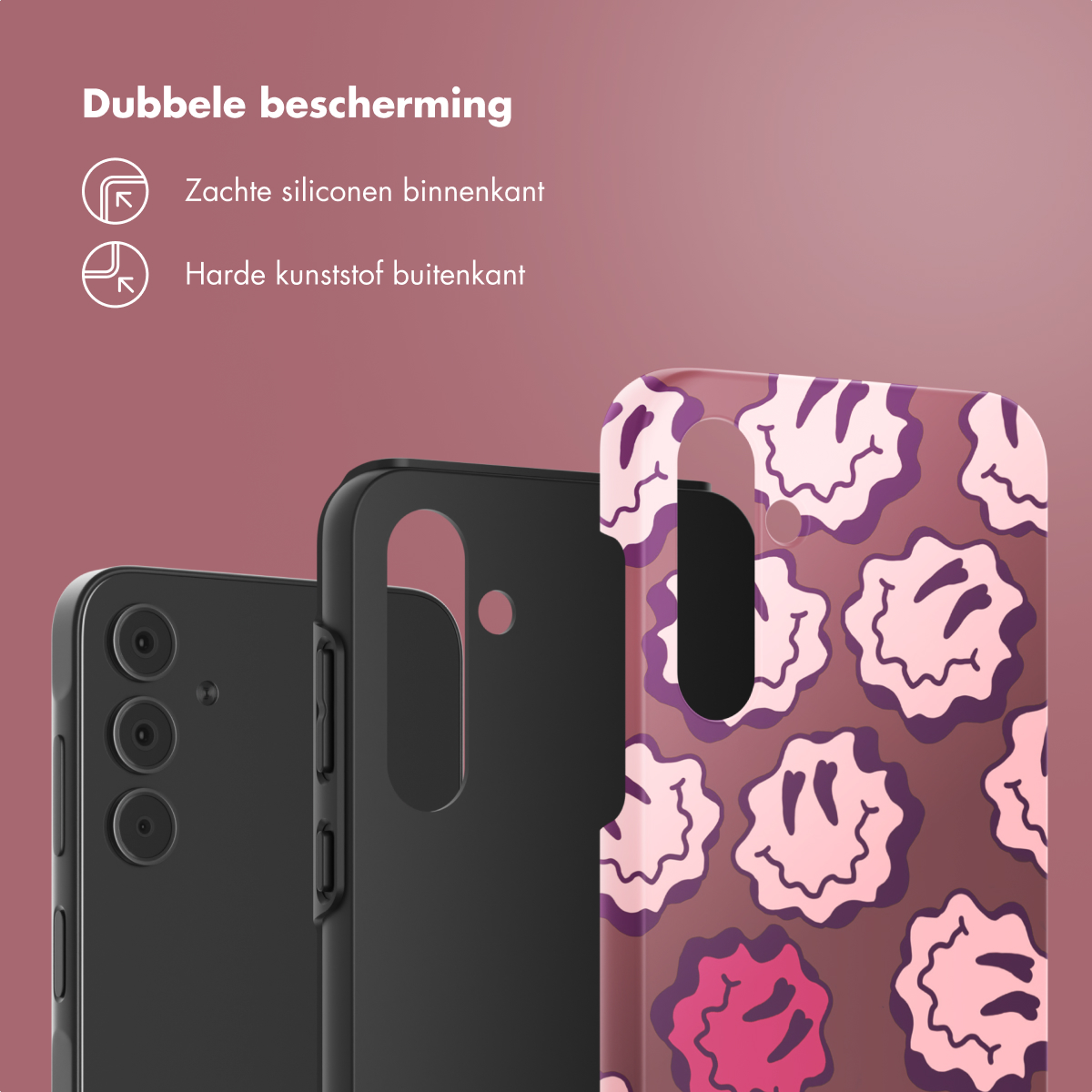 SELENCIA Vivid COVER per Samsung Galaxy A55 (5G), Multicolore